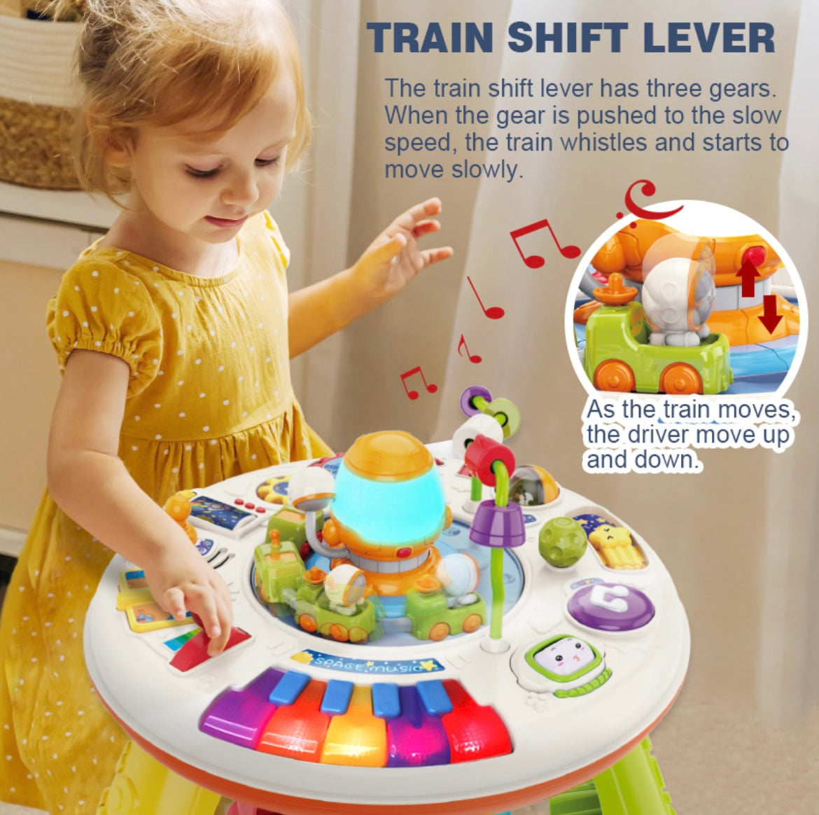 Cogo – Multifunctional Activity Table with Lights and Sounds