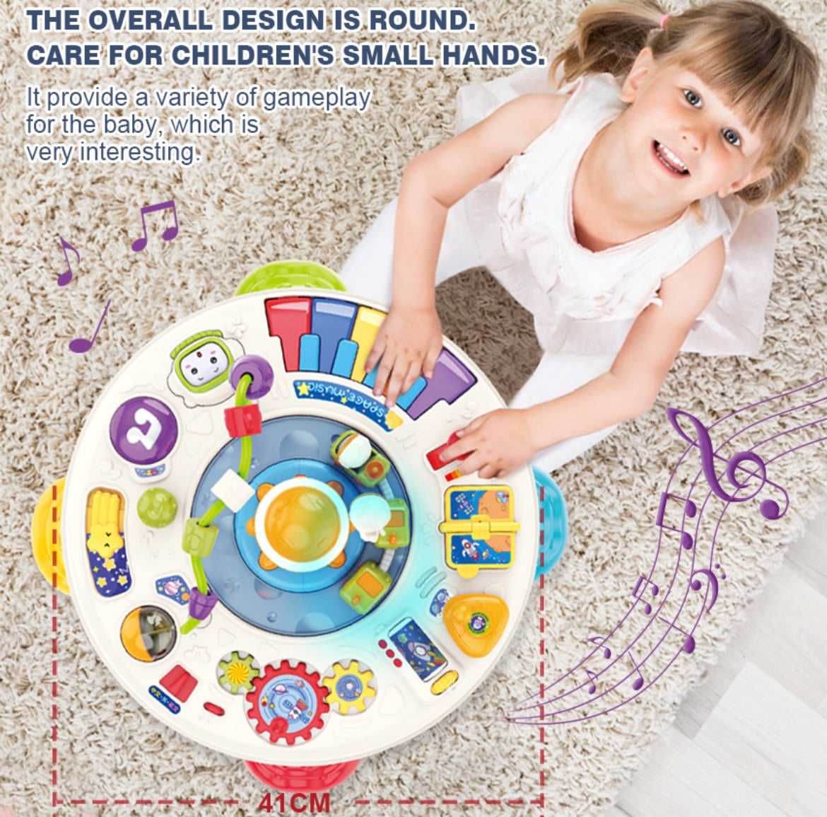 Cogo – Multifunctional Activity Table with Lights and Sounds