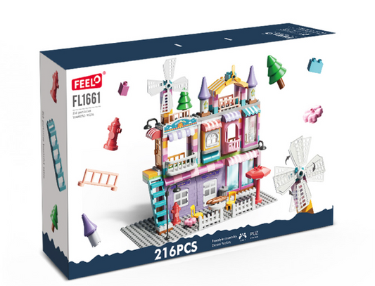 Feelo - Girls Villa - 216 Pieces