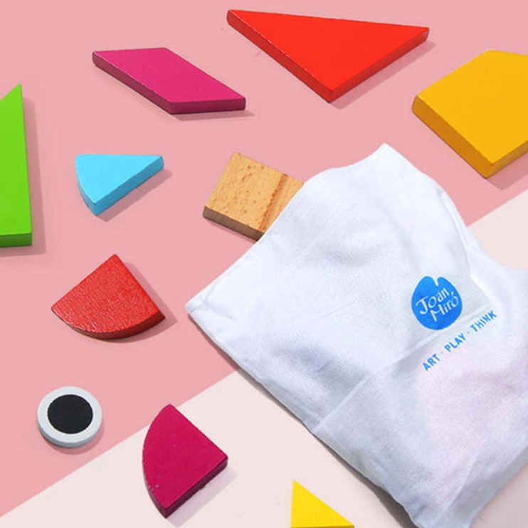 Jar Meló – Geometric Blocks – Heart Tangram