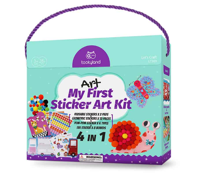 TookyToy - My First Sticker Art Kit