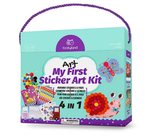 TookyToy - My First Sticker Art Kit