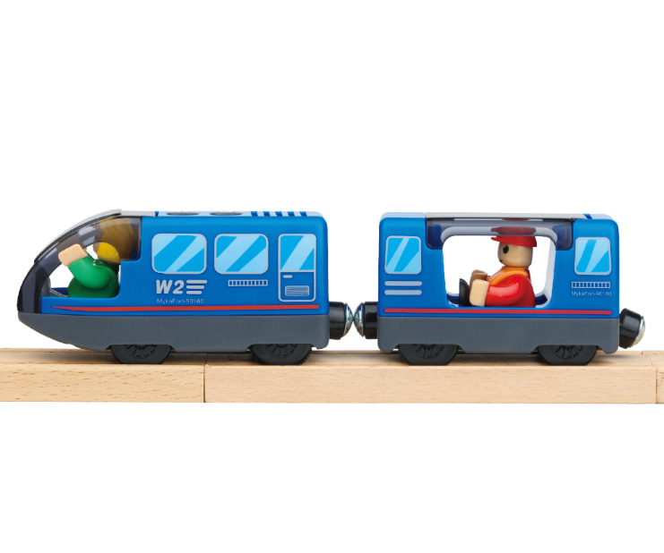 TookyToy – Wooden Train Set – Fire Rescue