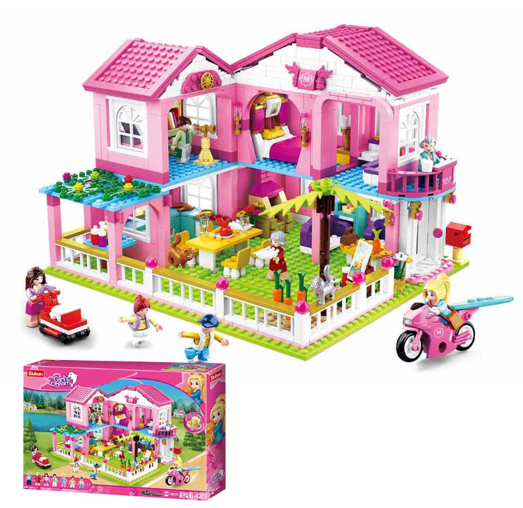 Sluban - Girls Dream - Villa - 896pcs