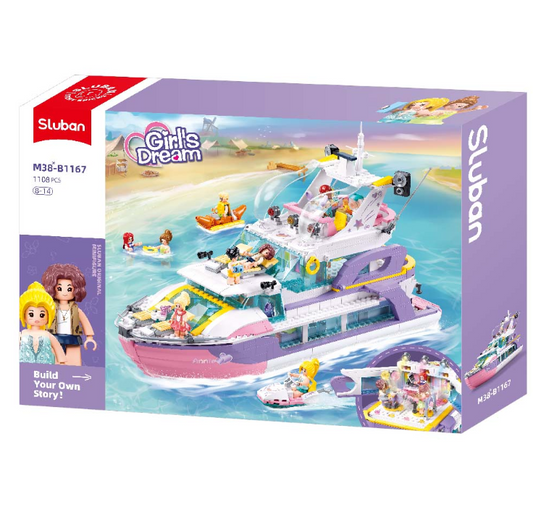 Sluban - Girls Dream - Yacht - 1108pcs
