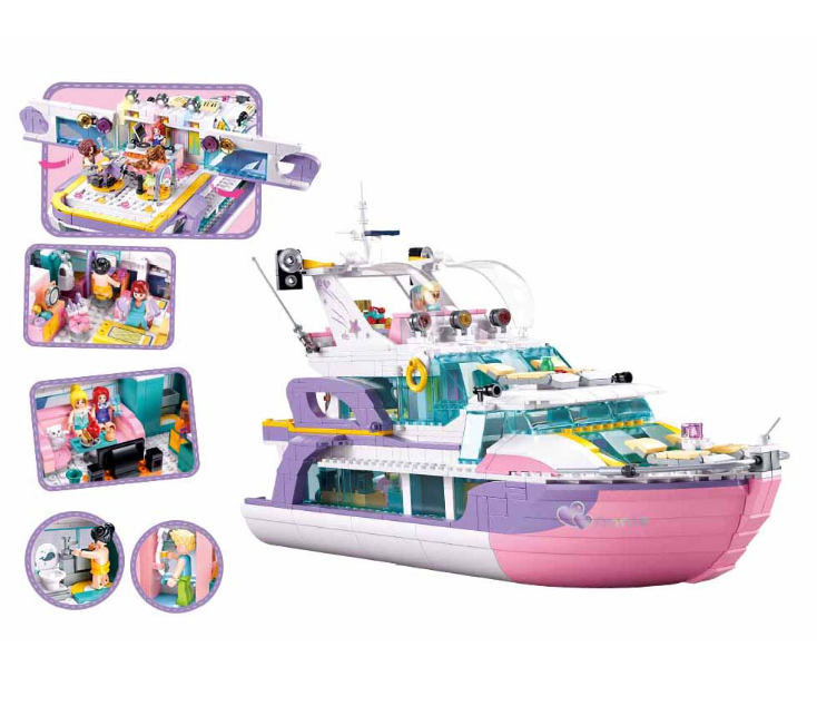 Sluban - Girls Dream - Yacht - 1108pcs