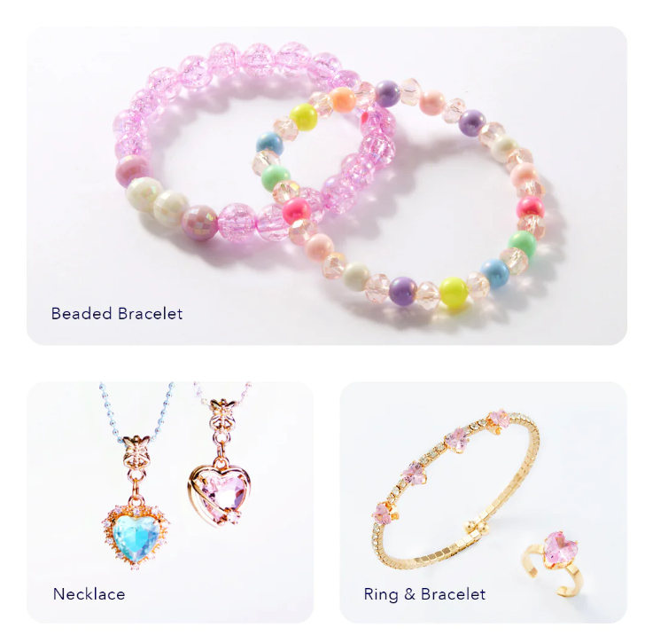Mideer – Girls Power Lacing Beads – Fantastic Jewelry Diy Kit