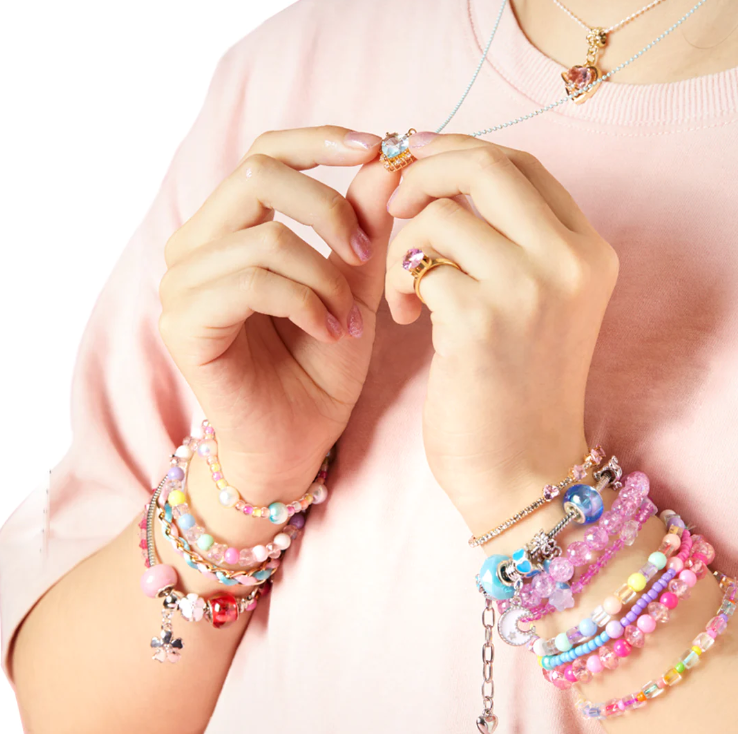 Mideer – Girls Power Lacing Beads – Fantastic Jewelry Diy Kit