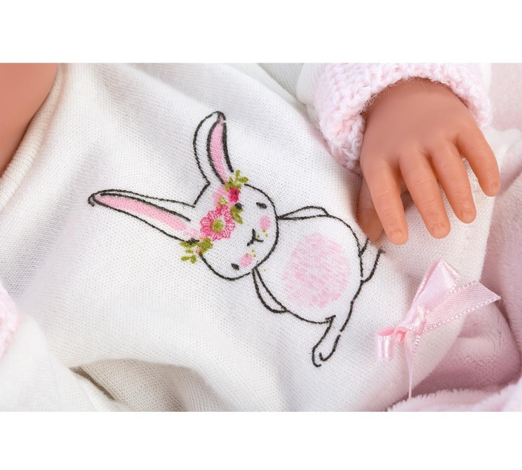 Llorens - Bimba Baby Girl Doll & Cushion - 35cm